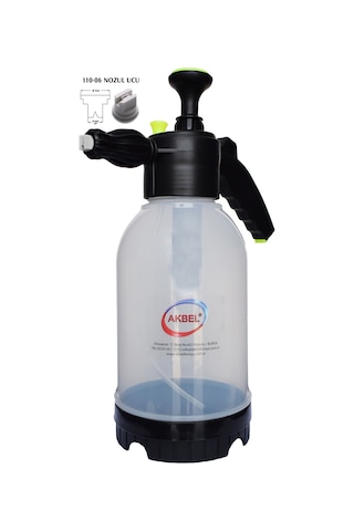 Akbel Köpük Yapan Basınçlı Pompa 2 Lt Ph Nötr Oto Şampuanı 1 Lt