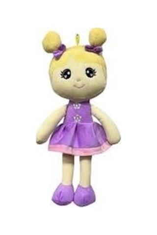 Jasper Toys Peluş Prenses Bebek 40 Cm Mor