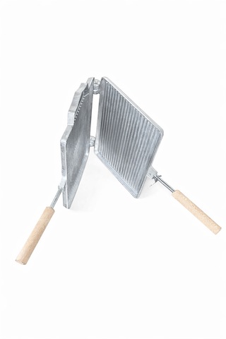 El Tost Makinesi Ocak Üstü Gri (Küçük)