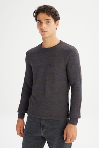 Lee Pamuklu Regular Fit Bisiklet Yaka Erkek Triko Kazak L2520364220 Kahverengi