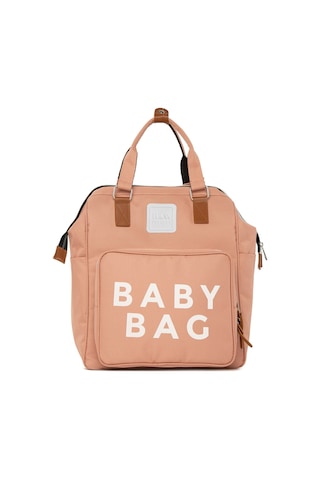 Bagmori Baby Bag Baskılı Cepli Anne Bebek Bakım Sırt Çantası