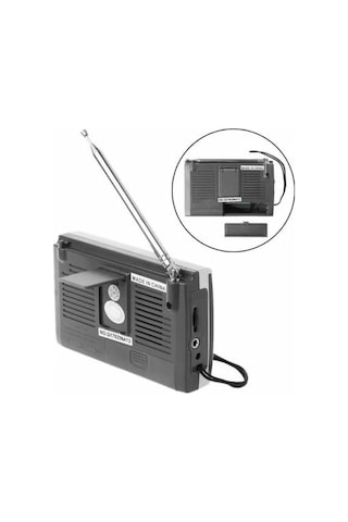 Kchibo Kk-9803 Cep Tipi Taşınabilir Am / Fm Radyo 10 Bandlı Radyo