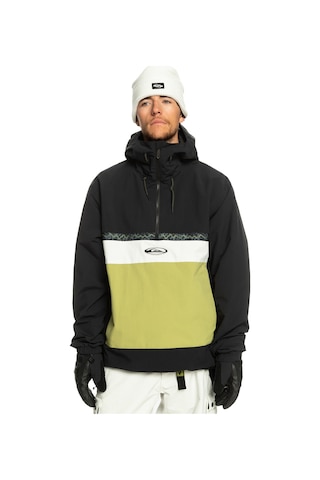 Quiksilver Unisex Snowboard Ceketi Steeze Siyah Siyah Siyah