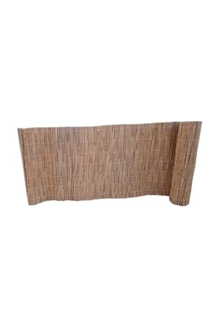 Doğal Görünümlü Hasır Balkon Çitleri, 80 Cm X 2,50 M Boyut
