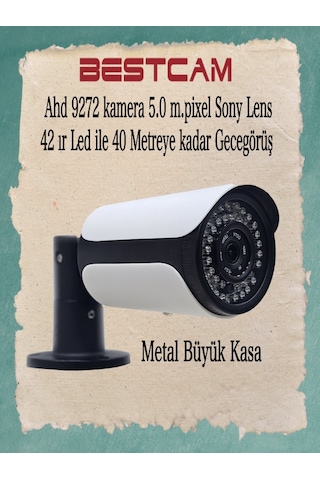 Ahd 9272 Metal Kasa Kamera 5 Mp Sony Lens 42 Ir Led