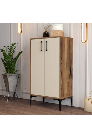 Variant Prag Ayakkabılık - Ceviz / Krem