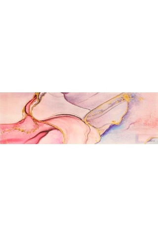 Yatak Odası Soyut El Yapımı Yağlı Boya Tablo 165x64cm Hij4031l