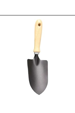 Bahçe Hobi Küreği Geniş Kürek Ahşap Saplı 30 Cm