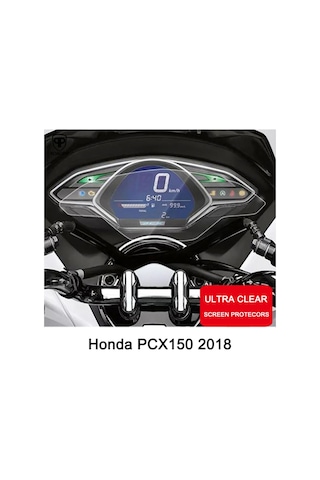 Honda Pcx 2018-2019 Gösterge Panel Ekran Koruyucu Nano Film