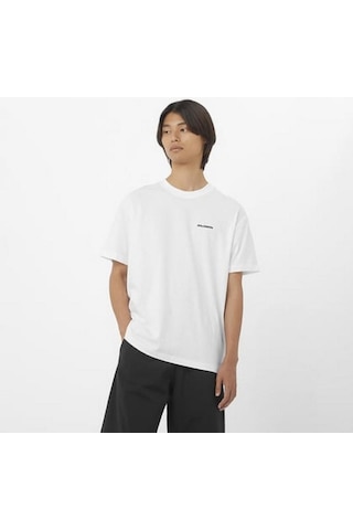 Salomon Logo Rx Tee M Whıte Erk T-shırt Lc2527400 Beyaz
