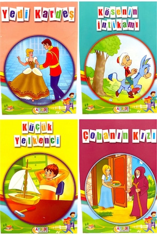 Eğitici Mavi Kalem Öyküler Çocuk Kitapları 8 Kitap