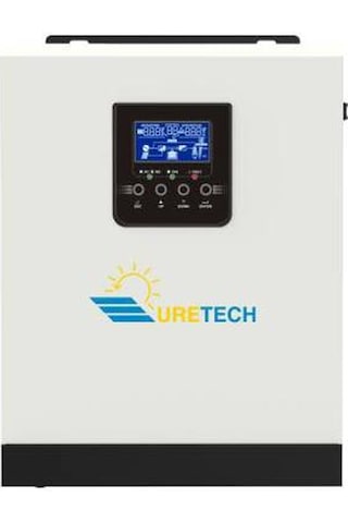 Uretech 1.5Kva 1.2Kw 1200 W Watt Tam Sinüs Akıllı Inverter 12V-220V Invertör