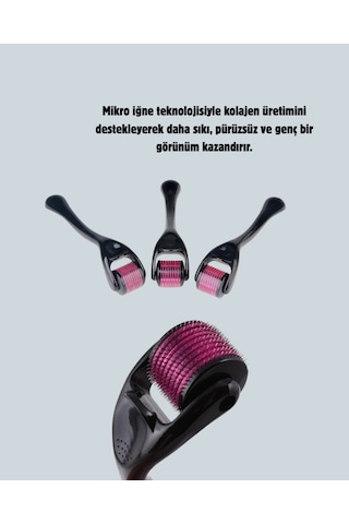Titanyum Mikro İğneli Dermaroller 1 Mm Kırışıklık Ve Leke Karşıtı