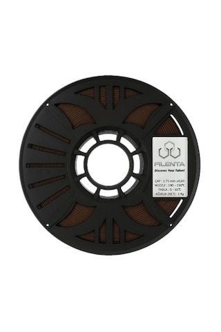 Filenta Kahverengi Pla Premium Filament 1.75mm 1kg 1.75mm Filenta Kahverengi Pla Premium Filament 1.75mm 1kg 1.75mm