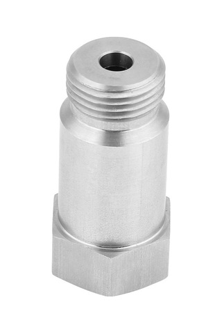 Konesam 304 Paslanmaz Çelik Oksijen Sensör Uzatıcı M18-1.5, 45mm Uzunluk, Yakıt Verimliliğini Artırır, Kolay Kurulum, 2 Adet Set