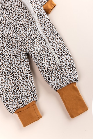 Elyaf Dolgulu 2.5 Togleopar Desenli Çocuk Uyku Tulumu 001