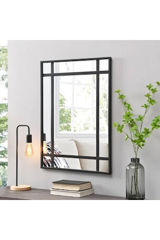 Bjarke Duvar Aynası Siyah