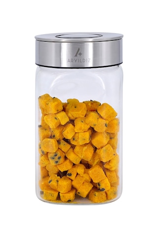 Aryıldız Timeless Square L Saklama Kabı 1000 ML Şeffaf