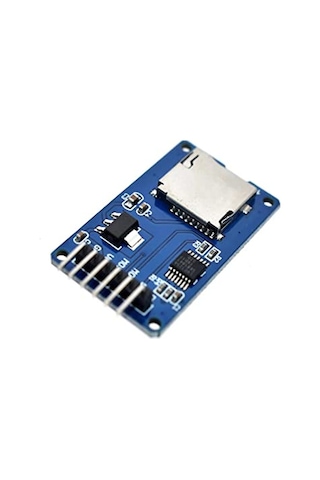 Micro Sd Kart Modülü Hafıza Kartı Tf Kart Microsd Bellek Memory Spı Okuyucu Mikro Sd 3.3v 5v Arduino Sku: Smgstk088d6b3274