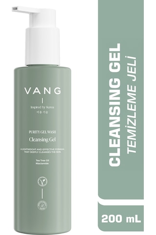 Vang Cleansing Gel - Kuru Ve Karma Ciltler İçin Nemlendirici Ve Bariyer Onarıcı Yüz Temizleme Jeli - Yüz Yıkama Jeli 200 Ml