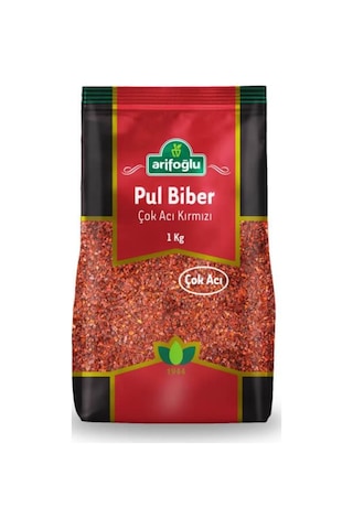 Arifoğlu Kırmızı Çok Acı Pul Biber 1 KG