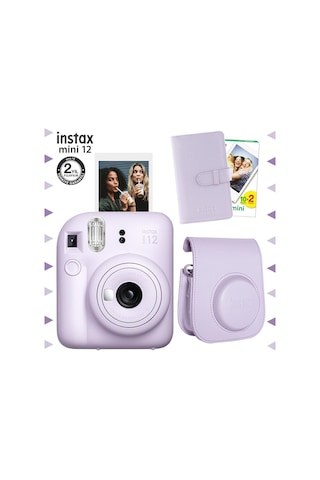 Instax Mini 12 Bundle Box Anlık Fotoğraf Makinesi
