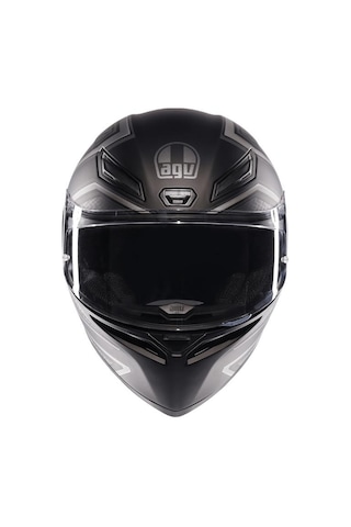 Agv K1 S E2206 Sling Kapalı Motosiklet Kaskı Mat Siyah - Gri