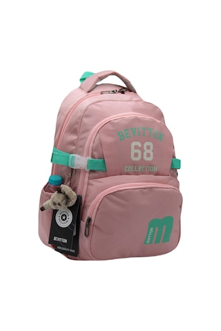 Bevitton Özel Su İtici Kumaş Pudra-yeşil Okul Çantası 34500