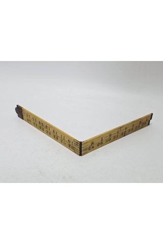 Rabon Boxwood Antika Katlanabilir Ahşap Metre 35 İnç 003 0.004 M - 0.012 M