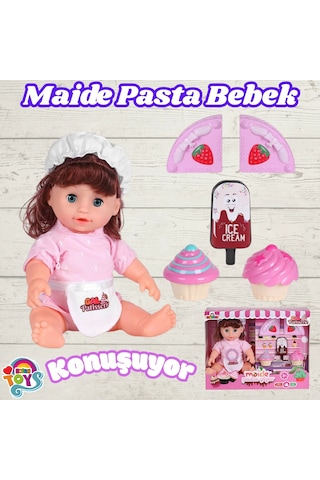 Maide Pasta Yiyor - Türkçe Konuşan Maide Et Bebek - Konuşan Bebek - Maide Bebek - Maide Pasta Bebek