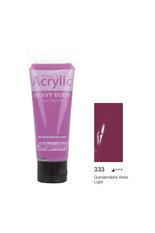 Bigpoint Akrilik Boya 75 Ml Quinacridone Rose Light 333