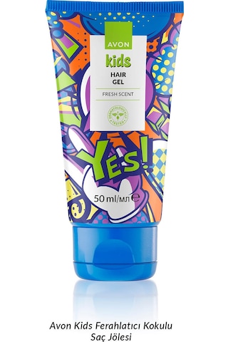 Avon Kids Yes Fresh Kokulu Saç Jölesi 2 x 50 ML