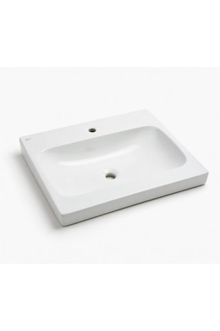 Ideal Standard - Tezgan Üstü Dolap Uyumlu Lavabo 50x65 Cm Beyaz - Sh089-