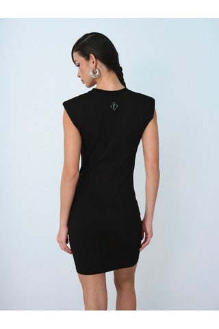 Slim Fit Kadın Elbise Siyah