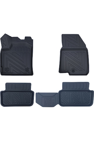 Dacıa Sandero Stepway - Essential 2020 Ve Sonrası Premium Seri Araca Özel 3d Havuzlu Oto Paspas