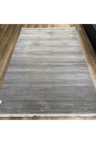 Hoom Rugs Nova Lz112 M Gri Modern Düz Salon Halısı Gri