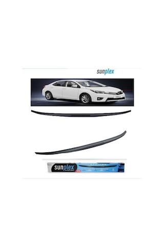 Toyota Corolla Uyumlu Spoiler Bagaj Üstü Sunplex Piano Black 2013-2017 N11.4301