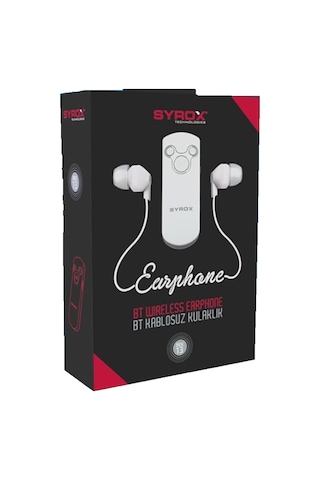 Syrox MX13 Mikrofonlu 5.0 Bluetooth Kulak İçi Kulaklık