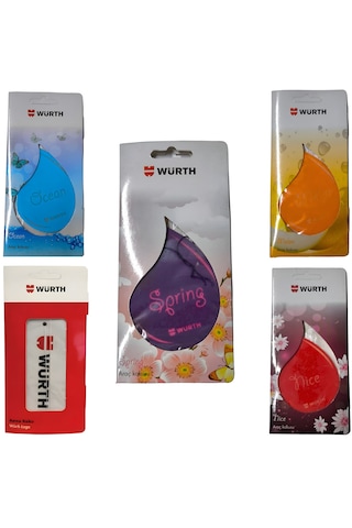Würth 5 Çeşit Karışık Asma Kokuları 5 Adet