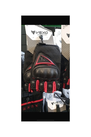 Arz Yasaya Uygun Yarım Motor Eldiveni Karbon Korumalı Yazlık Kırmızı Siyah Tycb37d1ef7551dc6ddc1d200 Çok Renkli