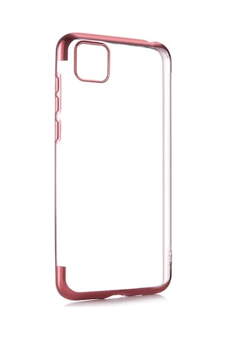 Huawei Y5P Kılıf Zore Dört Köşeli Lazer Silikon Kılıf