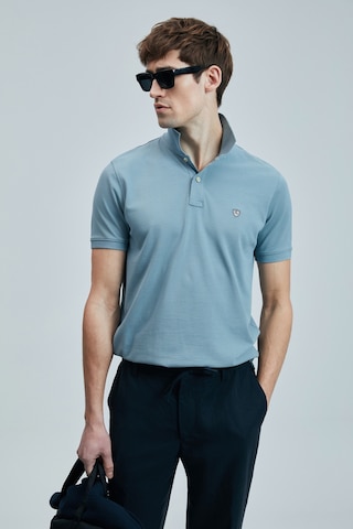 Lufian Erkek Laon Smart Polo T-shirt 111040206 Su Yeşili Çok Renkli