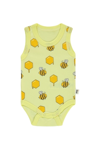 Civil Baby Bebek Çıtçıtlı Badi 1-18 Ay Limon 14d20230123s1-1 Limon Sarısı
