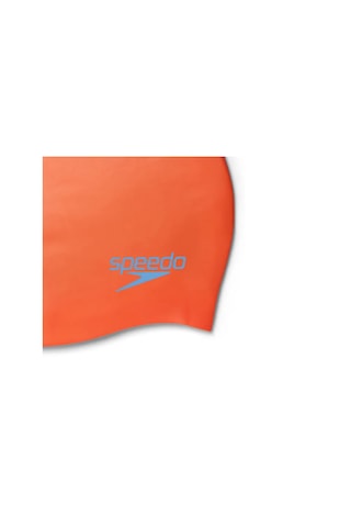 Speedo Plain Moud Silc Cap Çocuk Silikon Yüzücü Bonesi 8-7099014570 Turuncu