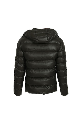 Ncs Jeans Erkek Kahve Kapüşon Detay Rüzgar Ve Su Itici Nefes Alabilen Slim Fit Mont Ncsjeans 4989-Kahve Kahverengi
