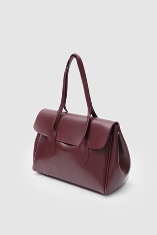 Shule Bags Lonn Large Evrak Çantası Bordo Bordo