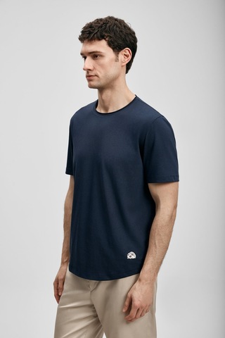 Lufian Junya Erkek T-shirt 111020312 Lacivert