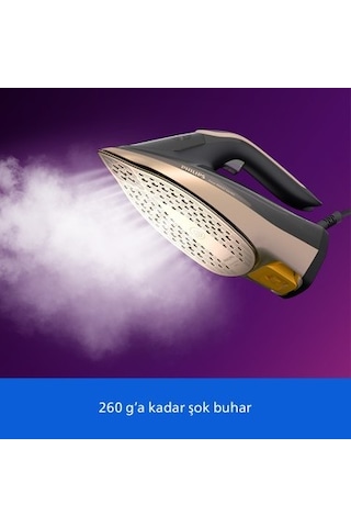 Philips Azur 8000 Serisi 3000 Watt Buharlı Ütü Dst8070/80 Kireç Önleme Özelliği İle Güçlü