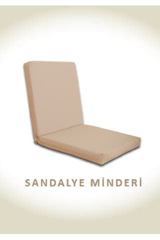Dekosoy Sandalye Minderi Tatlı Kahve 90cmx45cm Krem