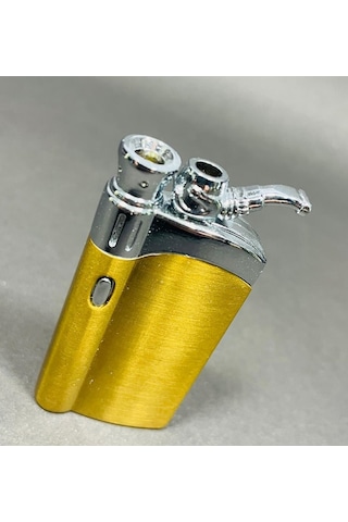 Hunter Metal Kasa Işıklı Pürmüzlü Çakmak